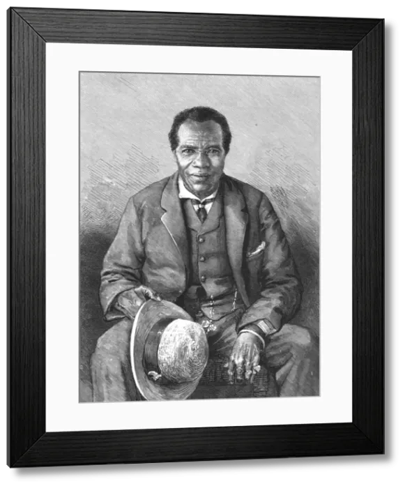 Framed Print : Ja-Ja, The Deposed and Exiled King of Opobo, West Africa, 1888. Creator: Unknown Framed Print : Ja-Ja, The Deposed and Exiled King of Opobo, West Africa, 1888. Creator: Unknown