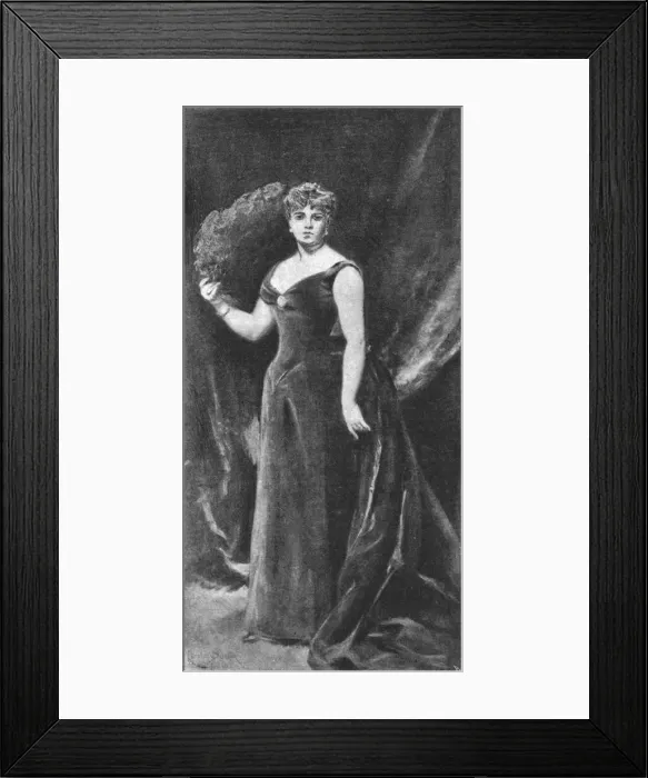 Framed Print : Pictures of the Year- VII, Comtesse Di Rigo, 1888. Creator: Charles Emile Auguste Carolus-Duran Framed Print : Pictures of the Year- VII, Comtesse Di Rigo, 1888. Creator: Charles Emile Auguste Carolus-Duran
