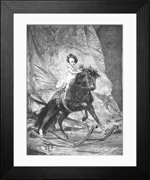 Framed Print : Alfonso XIII, The young King of Spain, 1888. Creator: Professor Koppay Framed Print : Alfonso XIII, The young King of Spain, 1888. Creator: Professor Koppay