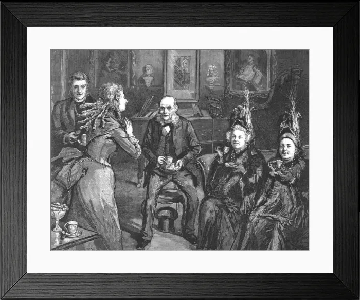 Framed Print : That Unfortunate Marriage, by Francis Eleanor Trollope, I m so sadly absent minded, said Mrs Simp Creator: Sydney Prior Hall Framed Print : That Unfortunate Marriage, by Francis Eleanor Trollope, I m so sadly absent minded, said Mrs Simp Creator: Sydney Prior Hall