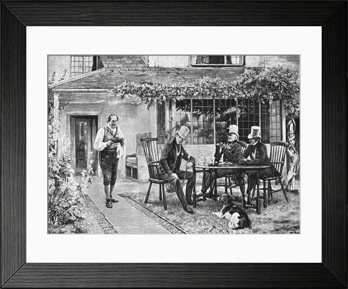 Framed Print : Pictures of the Year VIII, Old and Crusted, 1888. Creator: Walter Dendy Sadler Framed Print : Pictures of the Year VIII, Old and Crusted, 1888. Creator: Walter Dendy Sadler