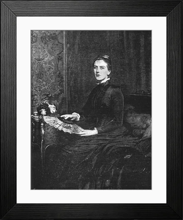 Framed Print : Pictures of the Year- IX, Mrs Arthur Street, 1888. Creator: Unknown Framed Print : Pictures of the Year- IX, Mrs Arthur Street, 1888. Creator: Unknown