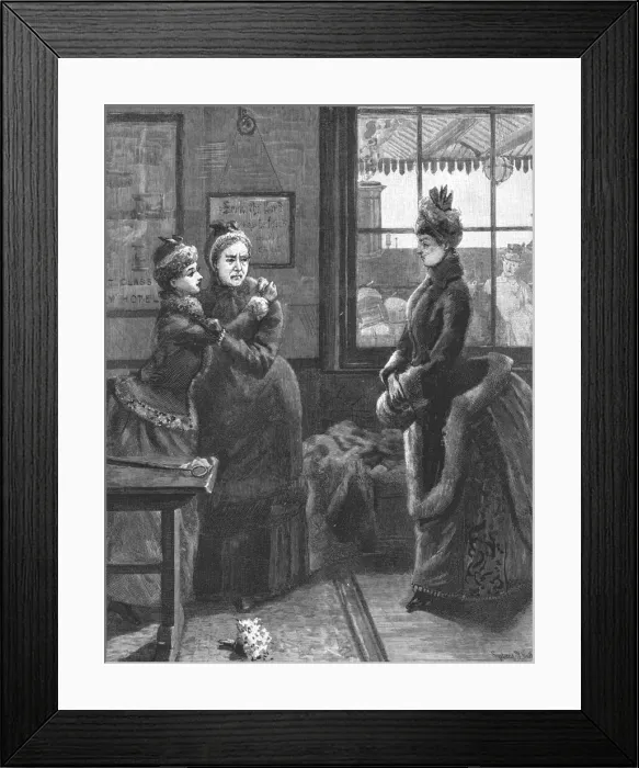 Framed Print : That Unfortunate Marriage, by Francis Eleanor Trollope, I only hope that you will take as good car Creator: Sydney Prior Hall Framed Print : That Unfortunate Marriage, by Francis Eleanor Trollope, I only hope that you will take as good car Creator: Sydney Prior Hall