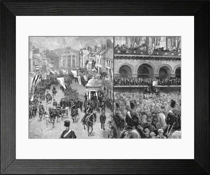 Framed Print : The Incorporation of the Town of Chelsford, 1888. Creator: Unknown Framed Print : The Incorporation of the Town of Chelsford, 1888. Creator: Unknown