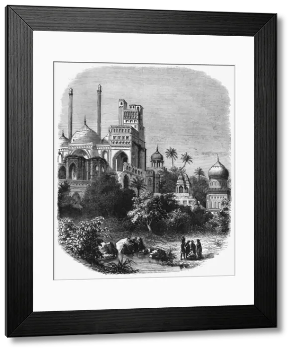Framed Print : View of the Palace of Vellore, c1891. Creator: James Grant Framed Print : View of the Palace of Vellore, c1891. Creator: James Grant