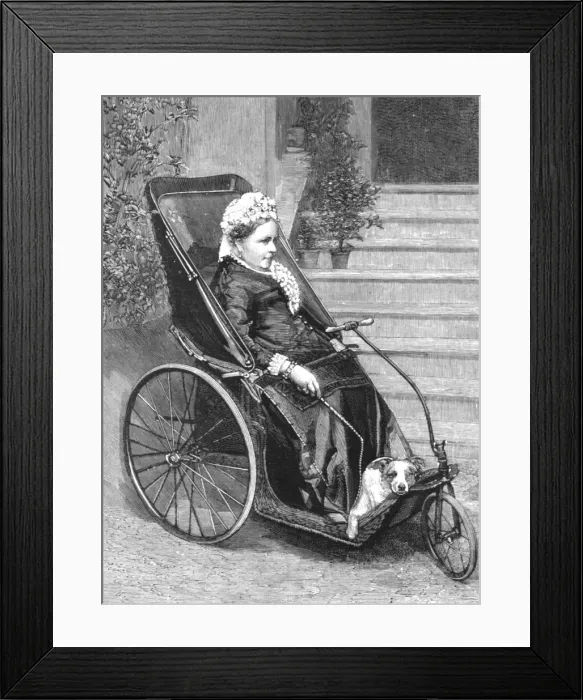 Framed Print : The Late Mrs. Hull, once nursemaid to the Prince of Wales and carerer for all the Queens children Creator: Unknown Framed Print : The Late Mrs. Hull, once nursemaid to the Prince of Wales and carerer for all the Queens children Creator: Unknown