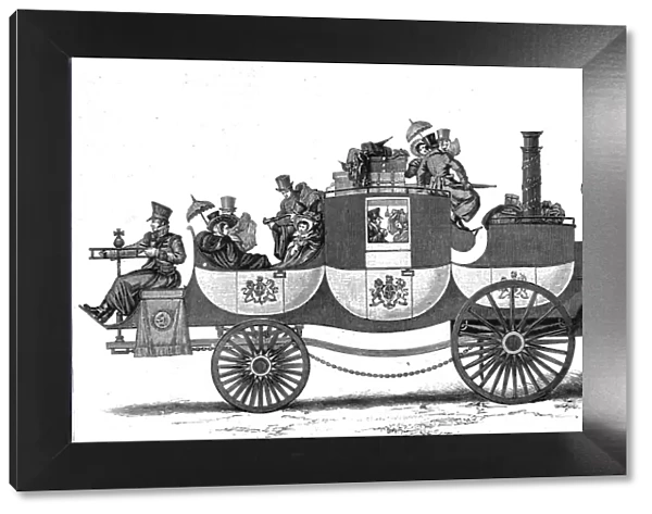 Jamess Steam Carriage, 1810, 1888. Creator: Unknown