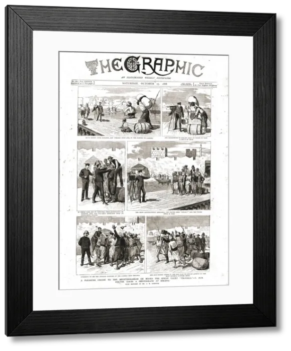 Framed Print : The Graphic, Front Cover Saturday October 27. 1888, 1888. Creator: Unknown Framed Print : The Graphic, Front Cover Saturday October 27. 1888, 1888. Creator: Unknown