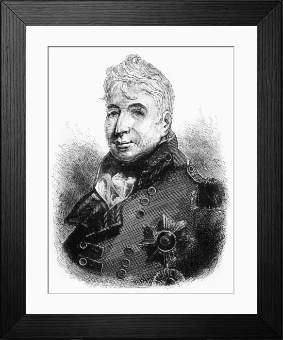 Framed Print : Sir Eyre Coote, c1891. Creator: James Grant Framed Print : Sir Eyre Coote, c1891. Creator: James Grant