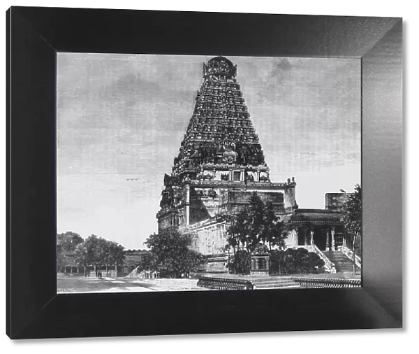 Great Entrance to the Pagoda of Tanjore, c1891. Creator: James Grant