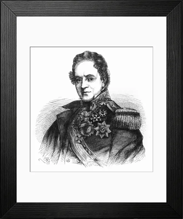 Framed Print : Portrait of Sir Henry Hardinge, c1891. Creator: James Grant Framed Print : Portrait of Sir Henry Hardinge, c1891. Creator: James Grant