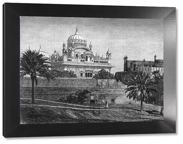 View of the Palace of Lahore, c1891. Creator: James Grant