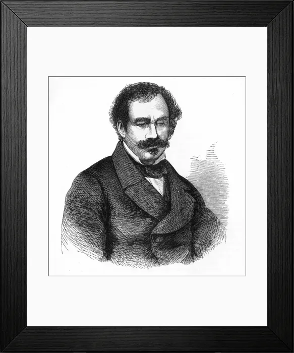 Framed Print : Portrait of Sir James Outram, c1891. Creator: James Grant Framed Print : Portrait of Sir James Outram, c1891. Creator: James Grant