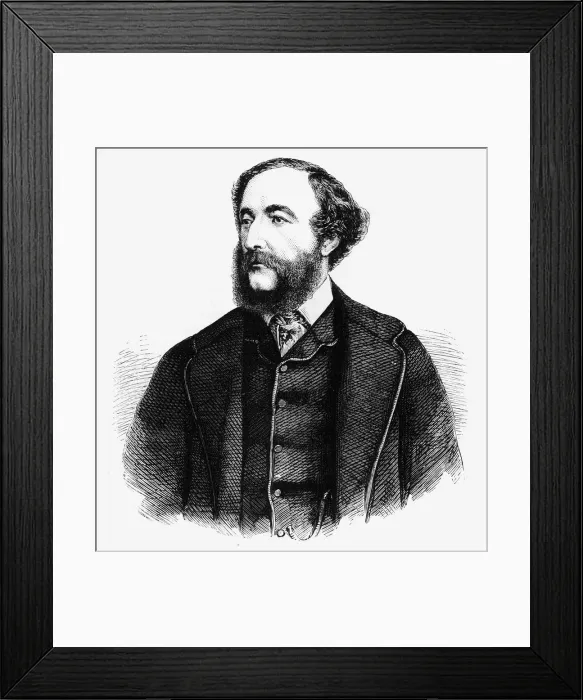 Framed Print : Portrait of Sir Herbert Edwardes, c1891. Creator: James Grant Framed Print : Portrait of Sir Herbert Edwardes, c1891. Creator: James Grant