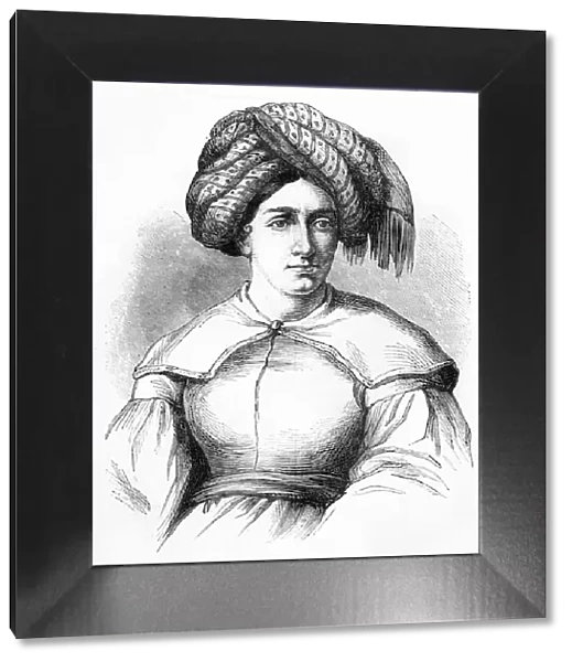 Portrait of Lady Sale, c1891. Creator: James Grant
