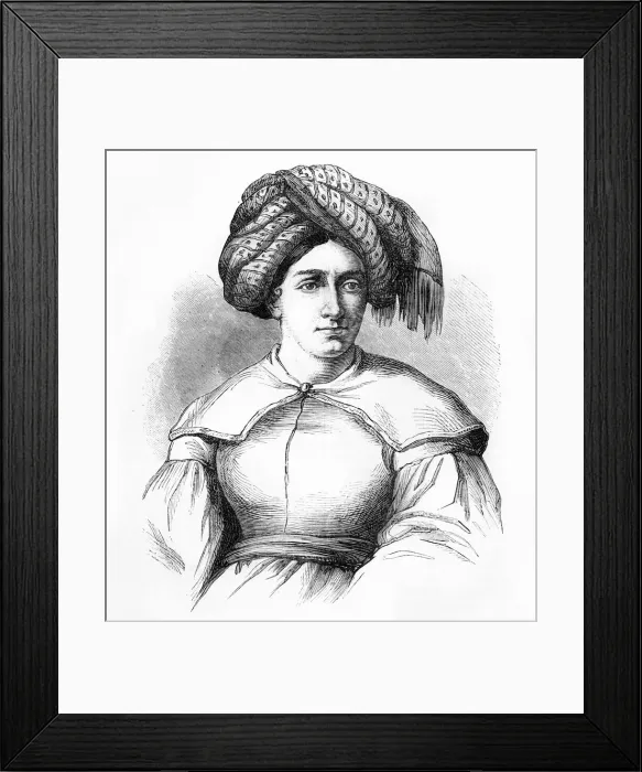 Framed Print : Portrait of Lady Sale, c1891. Creator: James Grant Framed Print : Portrait of Lady Sale, c1891. Creator: James Grant