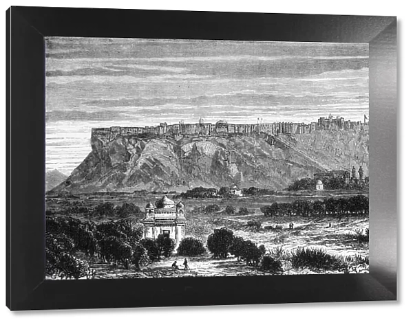 View of Gwalior, c1891. Creator: James Grant