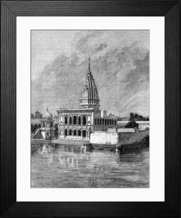 Framed Print : Tomb of Runjeet Sing, Lahore, c1891. Creator: James Grant Framed Print : Tomb of Runjeet Sing, Lahore, c1891. Creator: James Grant
