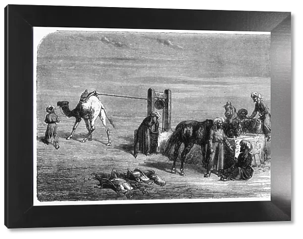 Well in the Hyrcanian Desert, c1891. Creator: James Grant