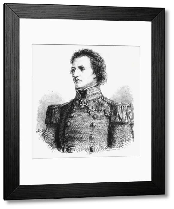 Framed Print : Portrait of Captain Peel, c1891. Creator: James Grant Framed Print : Portrait of Captain Peel, c1891. Creator: James Grant
