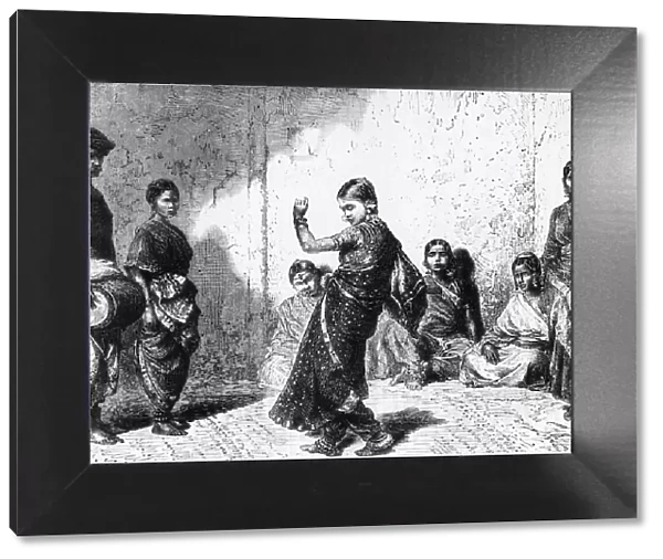 Dancing Girls of Bombay, c1891. Creator: James Grant
