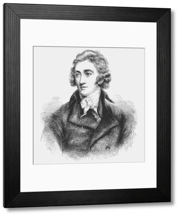 Framed Print : Portrait of the Right Hon. George Canning, c1891. Creator: James Grant Framed Print : Portrait of the Right Hon. George Canning, c1891. Creator: James Grant