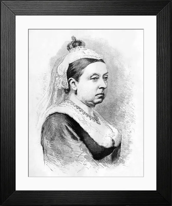 Framed Print : Victoria, Queen of England and Empress of India, c1891. Creator: James Grant Framed Print : Victoria, Queen of England and Empress of India, c1891. Creator: James Grant