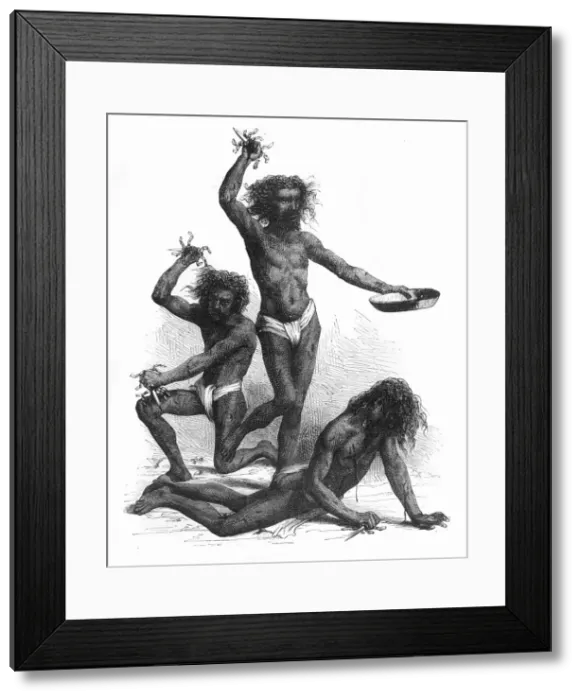 Framed Print : Fakirs Wounding Themselves, c1891. Creator: James Grant Framed Print : Fakirs Wounding Themselves, c1891. Creator: James Grant
