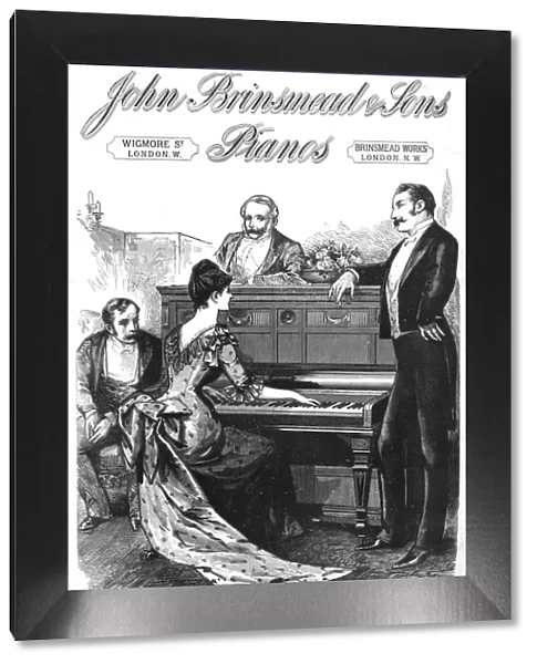 John Brinsmead & Sons Pianos, 1888. Creator: Unknown