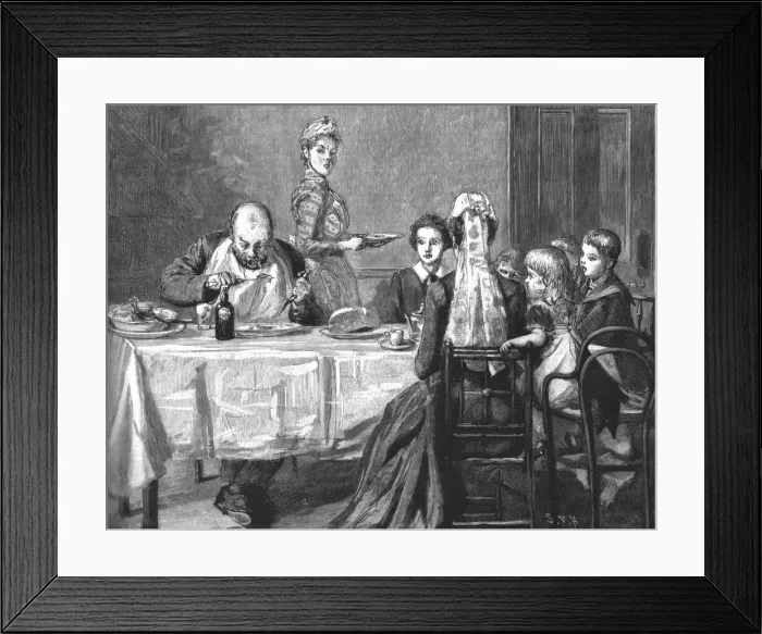 Framed Print : That Unfortunate Marriage, by Francis Eleanor Trollope;'If you had ever seen that beast, Bucher, y Creator: Sydney Prior Hall Framed Print : That Unfortunate Marriage, by Francis Eleanor Trollope;'If you had ever seen that beast, Bucher, y Creator: Sydney Prior Hall
