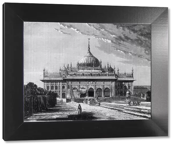 View in Lucknow: Hooseinabad Imambara, c1891. Creator: James Grant