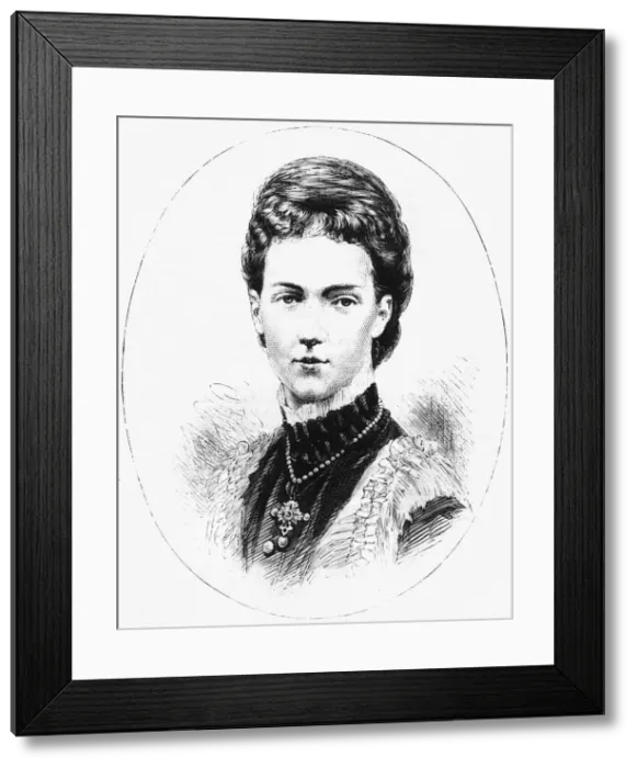 Framed Print : Portrait of H. R. H. The Princess of Wales, c1891. Creator: James Grant Framed Print : Portrait of H. R. H. The Princess of Wales, c1891. Creator: James Grant