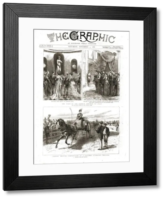 Framed Print : The Graphic, Front Cover Saturday November 3. 1888, 1888. Creator: Unknown Framed Print : The Graphic, Front Cover Saturday November 3. 1888, 1888. Creator: Unknown