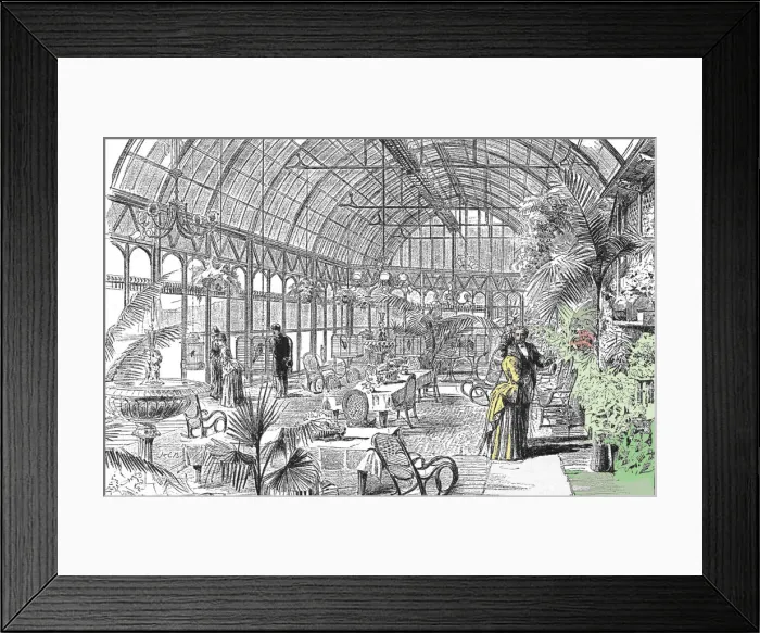 Framed Print : A Prima Donnas Home; Sketches at Craig-y-Nos Castle, Madame Patti-Nicolinis Residence in South W Creator: Unknown Framed Print : A Prima Donnas Home; Sketches at Craig-y-Nos Castle, Madame Patti-Nicolinis Residence in South W Creator: Unknown