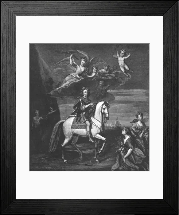 Framed Print : The Landing of King William III. After the Peace of Kyswick, 1697, 1888. Creator: Unknown Framed Print : The Landing of King William III. After the Peace of Kyswick, 1697, 1888. Creator: Unknown