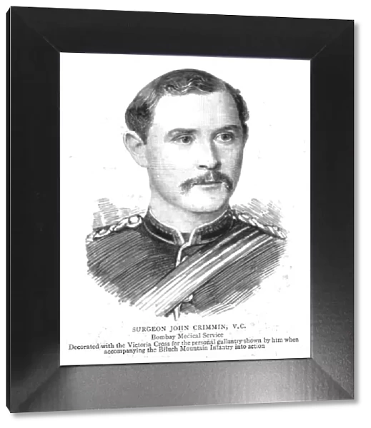 Surgeon John Crimmin, V. C. Bombay Medical Service, 1890. Creator: Unknown