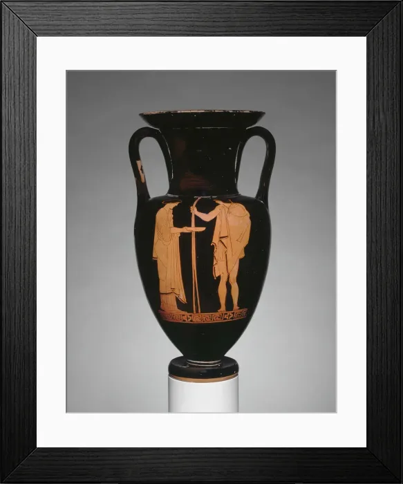 Framed Print : Amphora (Storage Jar), 455-445 BCE. Creator: Sabouroff Painter Framed Print : Amphora (Storage Jar), 455-445 BCE. Creator: Sabouroff Painter