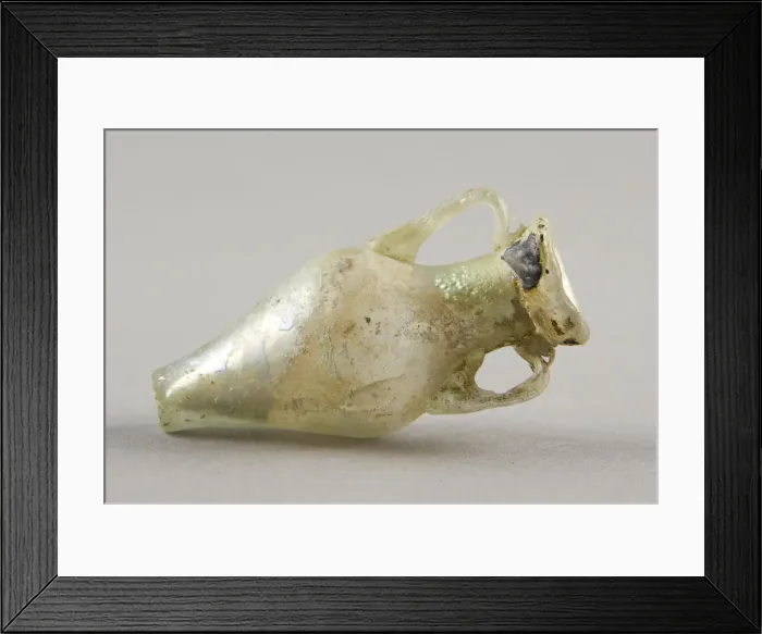 Framed Print : Amphoriskos (Container for Oil), 6th-5th century BCE. Creator: Unknown Framed Print : Amphoriskos (Container for Oil), 6th-5th century BCE. Creator: Unknown