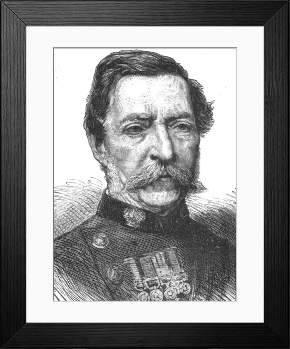 Framed Print : Lord Napier of Magdala, 1890. Creator: Unknown Framed Print : Lord Napier of Magdala, 1890. Creator: Unknown