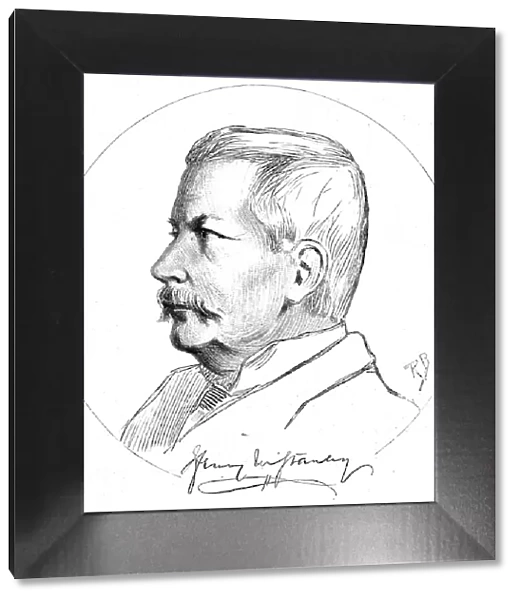 Mr. H. M. Stanley; A sketch from Life, 1890. Creator: Unknown