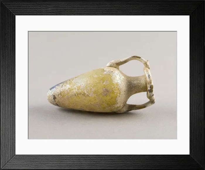 Framed Print : Amphoriskos (Container for Oil), 3rd-5th century. Creator: Unknown Framed Print : Amphoriskos (Container for Oil), 3rd-5th century. Creator: Unknown