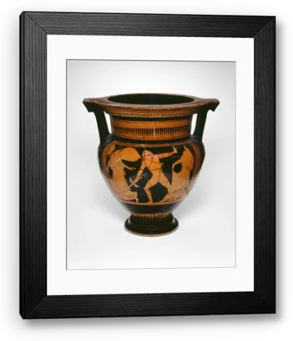 Framed Print : Column-Krater (Mixing Bowl), about 460 BCE. Creator: Unknown