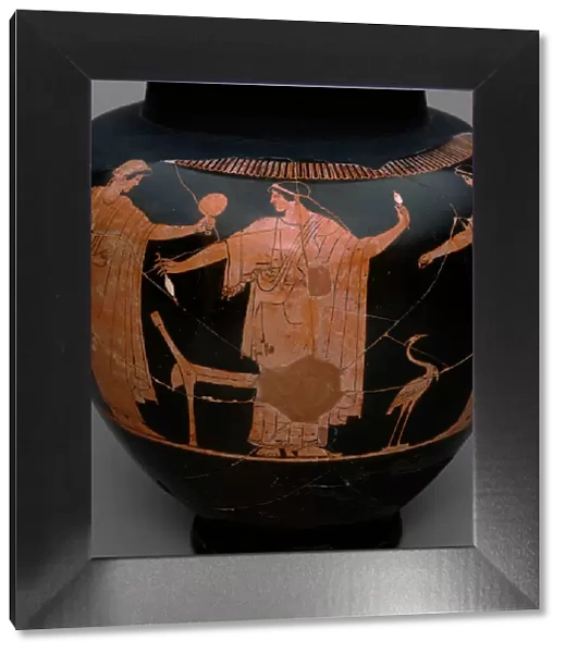 Stamnos (Mixing Jar), 480-470 BCE. Creator: Syriskos