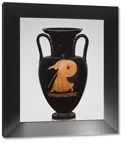Amphora (Storage Jar), 460-450 BCE. Creator: Achilles Painter