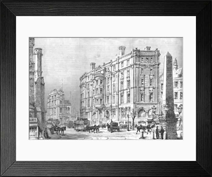 Framed Print : The Royal South London Opthalmic Hospital, 1890. Creator: Unknown Framed Print : The Royal South London Opthalmic Hospital, 1890. Creator: Unknown