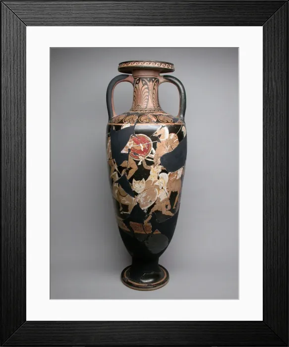 Framed Print : Amphora (Storage Jar), 340-330 BCE. Creator: Ixion Painter Framed Print : Amphora (Storage Jar), 340-330 BCE. Creator: Ixion Painter