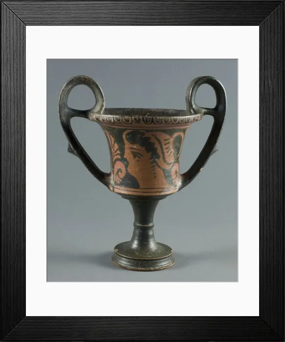 Framed Print : Kantharos (Drinking Cup), about 300 BCE. Creator: Kantharos Group Framed Print : Kantharos (Drinking Cup), about 300 BCE. Creator: Kantharos Group