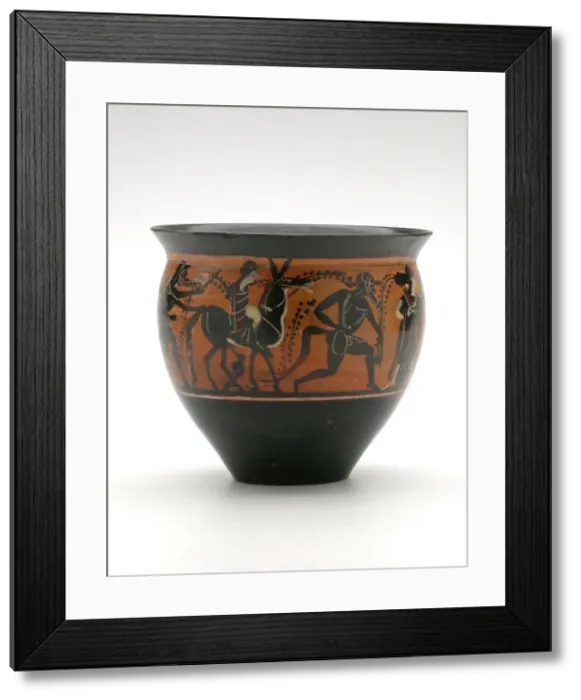 Framed Print : Mastoid (Drinking Cup), 500-480 BCE. Creator: Leafless Group Framed Print : Mastoid (Drinking Cup), 500-480 BCE. Creator: Leafless Group
