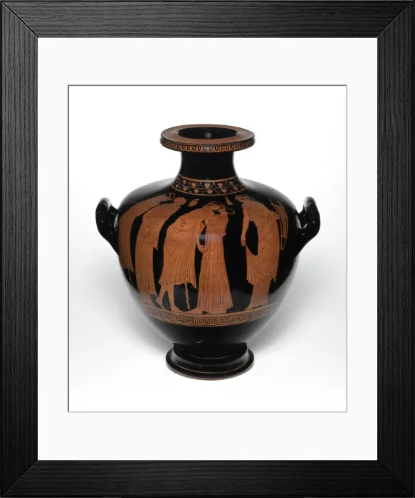 Framed Print : Hydria (Water Jar), 470-460 BCE. Creator: Leningrad Painter Framed Print : Hydria (Water Jar), 470-460 BCE. Creator: Leningrad Painter