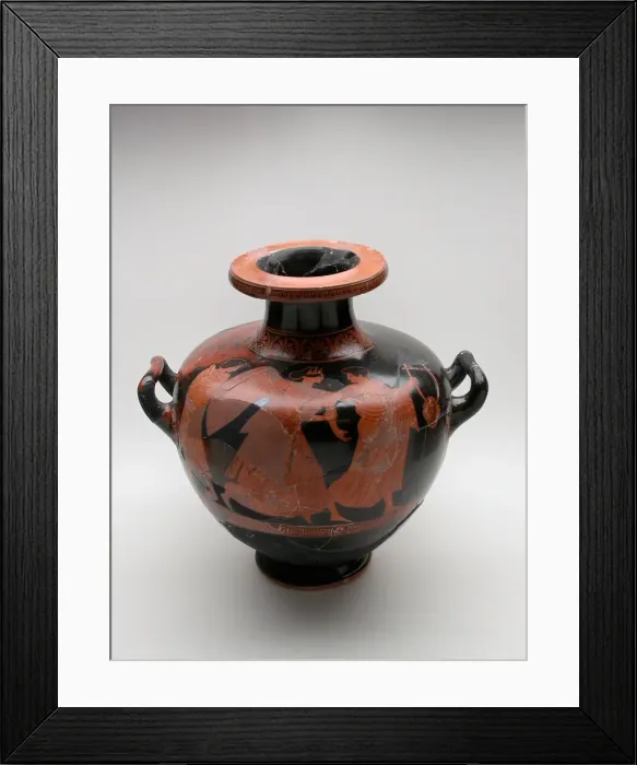 Framed Print : Hydria (Water Jar), 480-470 BCE. Creator: Orchard Painter Framed Print : Hydria (Water Jar), 480-470 BCE. Creator: Orchard Painter